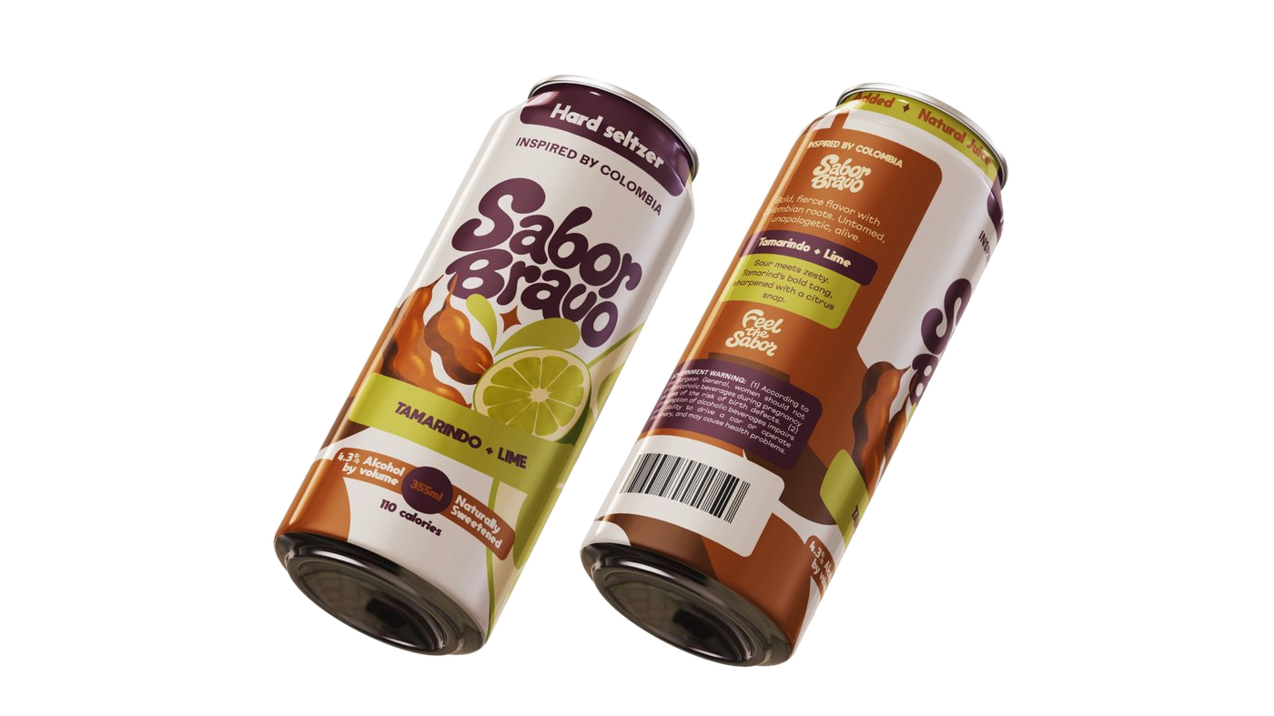 Sabor Bravo Tamarindo + Lime can